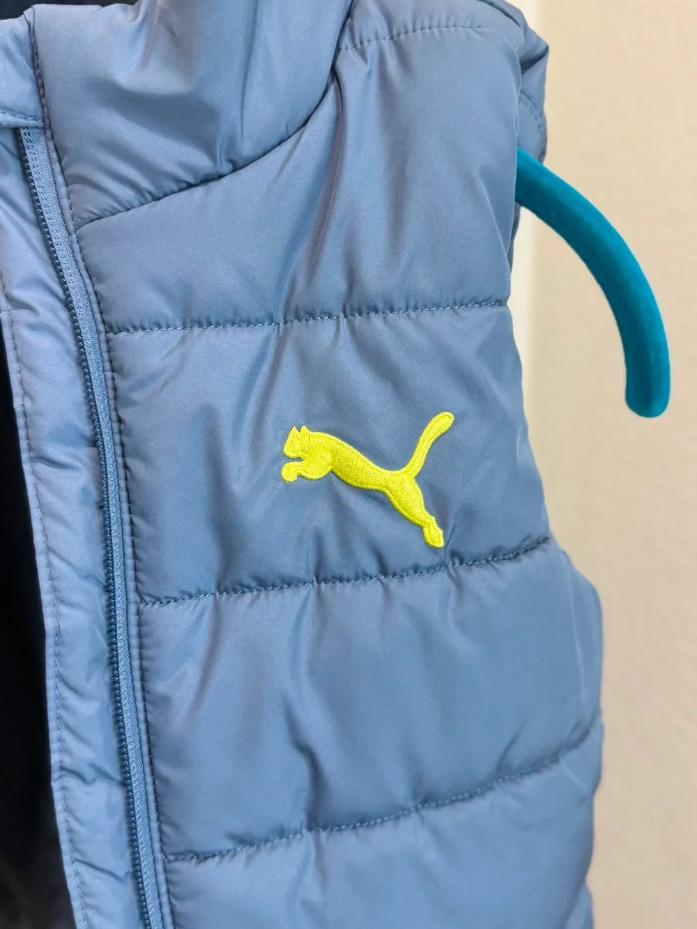PUMA boys puffer vest sz S 7/8